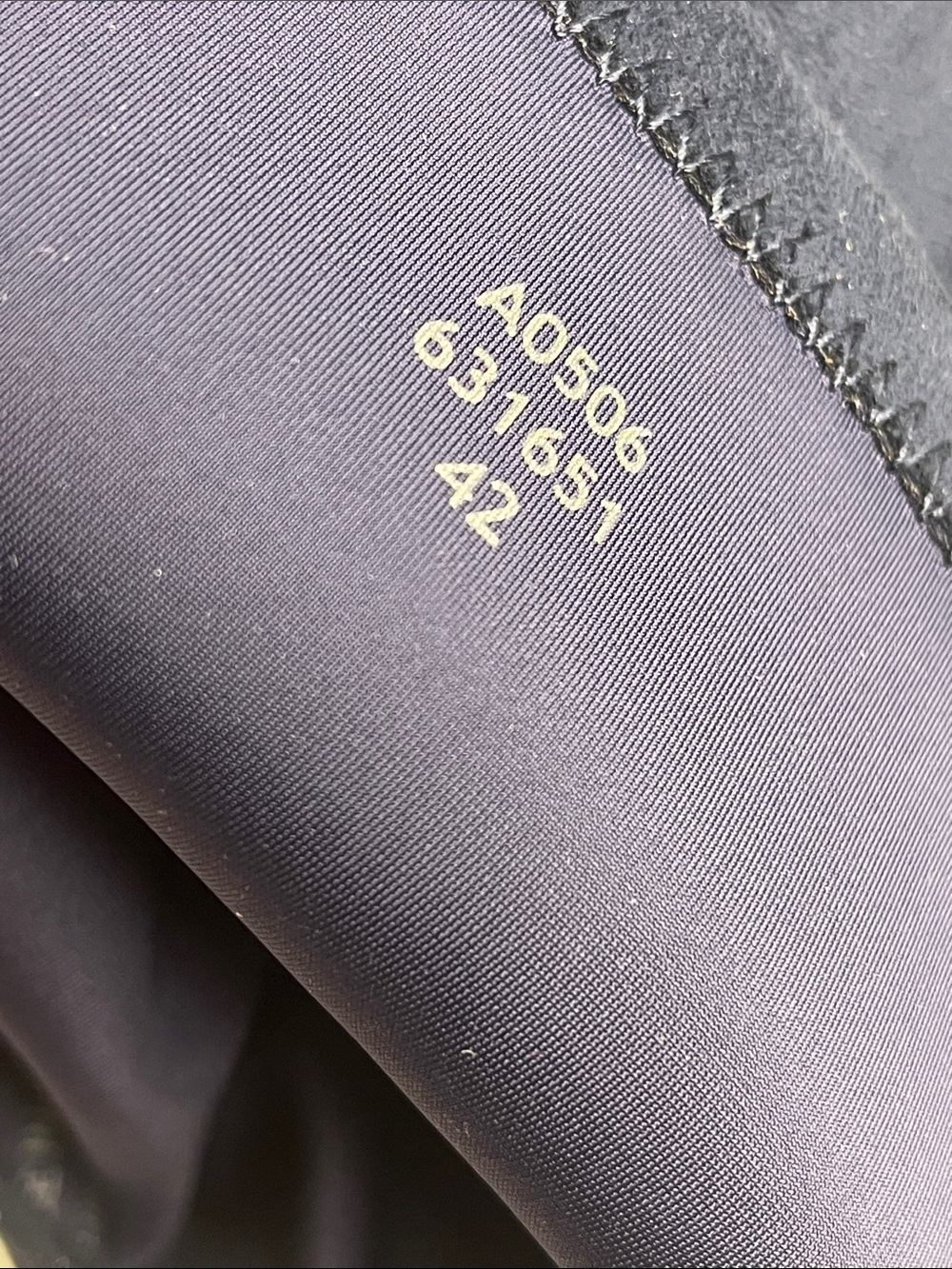 Boden Navy Suede Knee-High Block Heel Boots - Picture 5 of 6